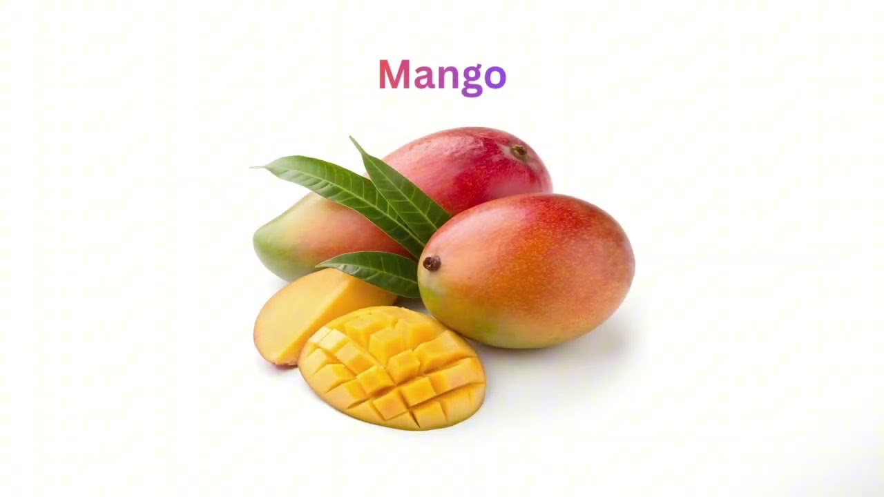 Fruit Names for Kids l Preschool Learning