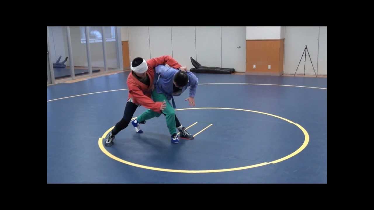 サンボ　前転膝十字　SAMBO　　САМБО