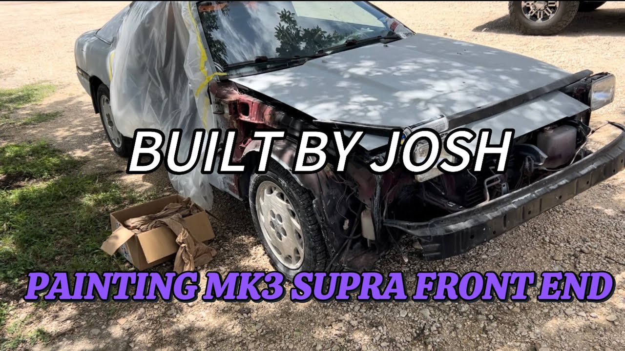 PAINTING $1000 MK3 SUPRA FRONT END