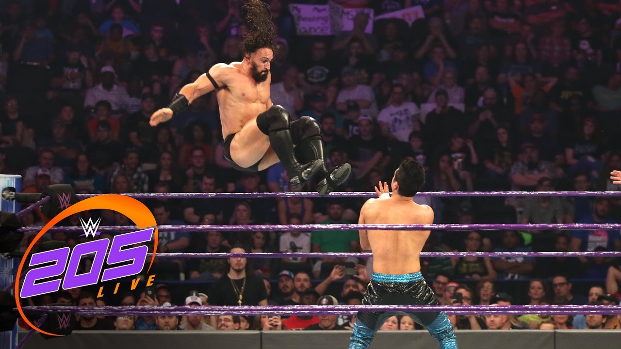 Ти Джей Перкинс против Невилла: WWE 205 Live, 3 января 2017 г.