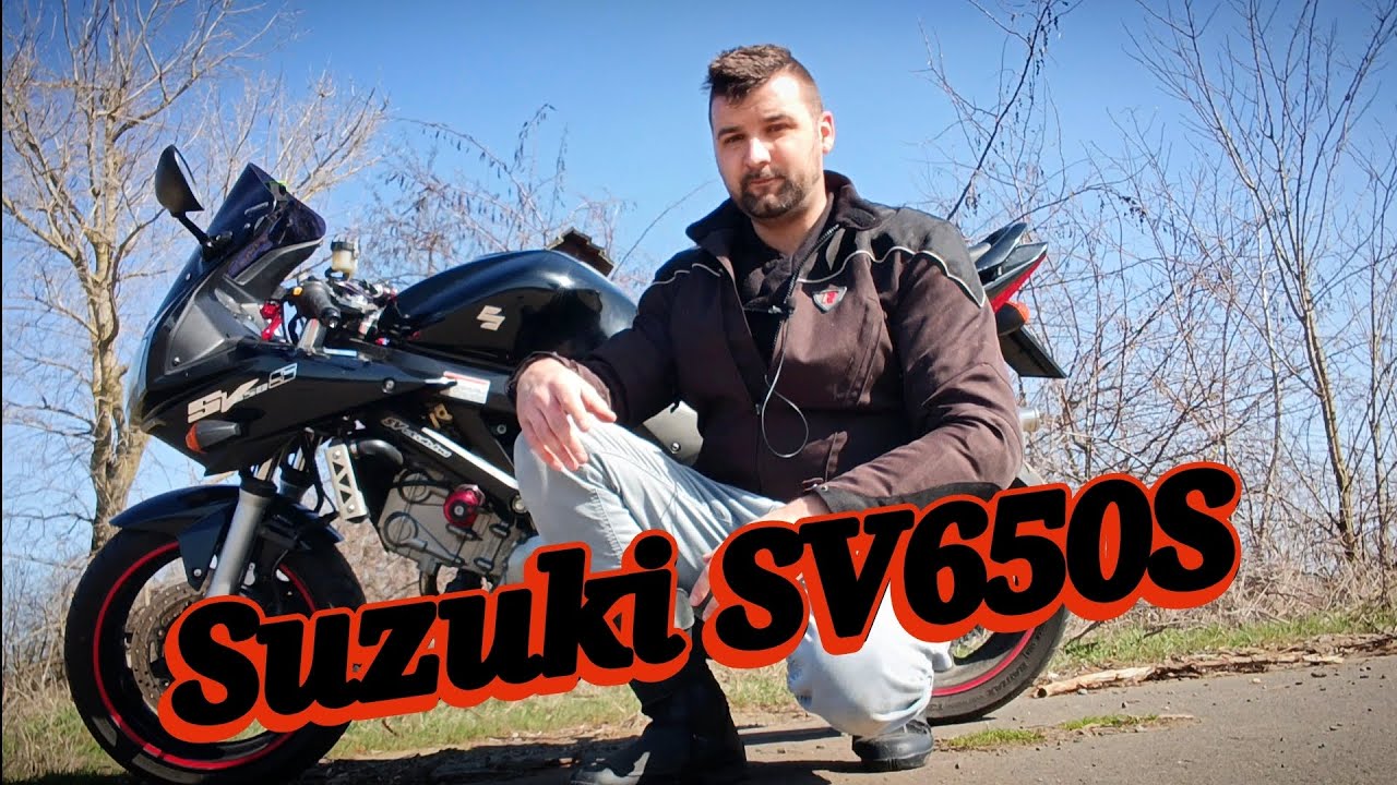 Suzuki SV650S A V2 huligánmotor.