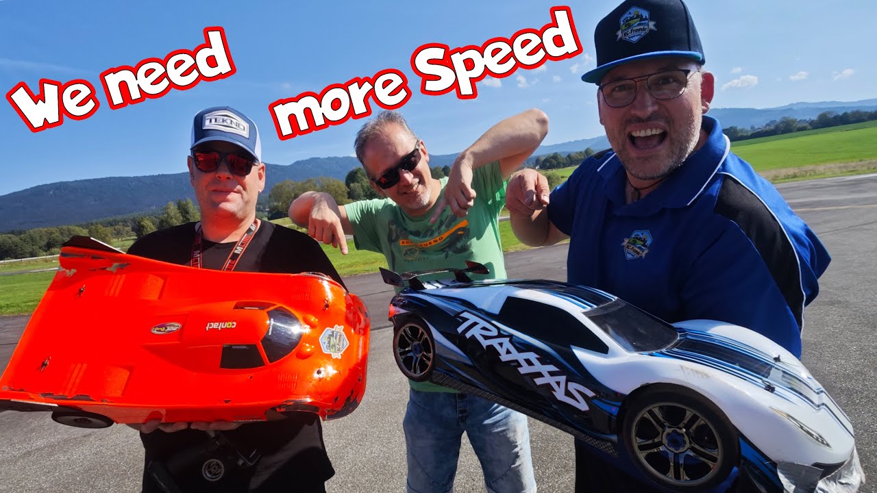 Speedrun am Limit. Auto überschlägt sich mehrfach. Bringen wir den Traxxas XO-1 auf seine 160 km/h?