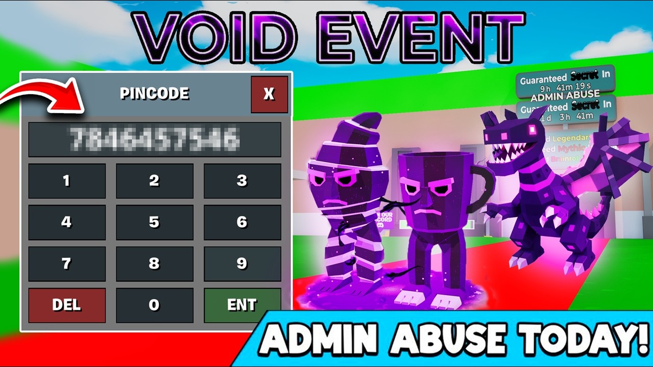 100 НОВЫХ секретных кодов VOID Brainrot в Fortnite! Украдите админ-коды Brainrot! (Новые секретны...