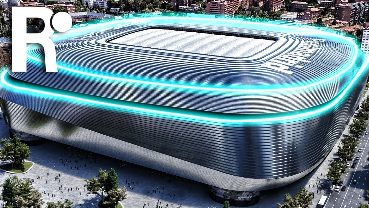ملعب ريال مدريد الجديد سانتياغو برنابيو الذي تبلغ تكلفته مليار دولار