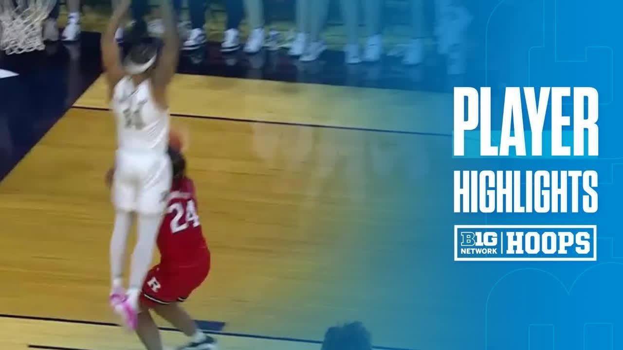 Lathan Sommerville Highlights vs. Michigan | Rutgers Basketball | 02/27/2025