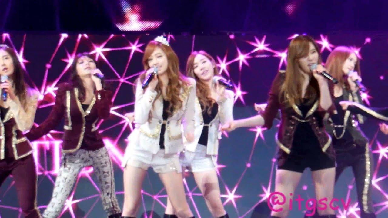 [Fancam] SBS 11.10.2012 - SNSD - Genie, Mr Taxi (Jessica)