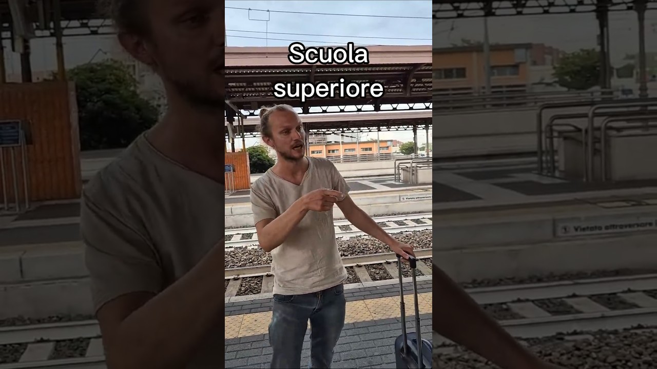 Gite scolastiche: elementari, medie e superiori. Che differenza c'&egrave;? #prof #scuola #sketch #gag