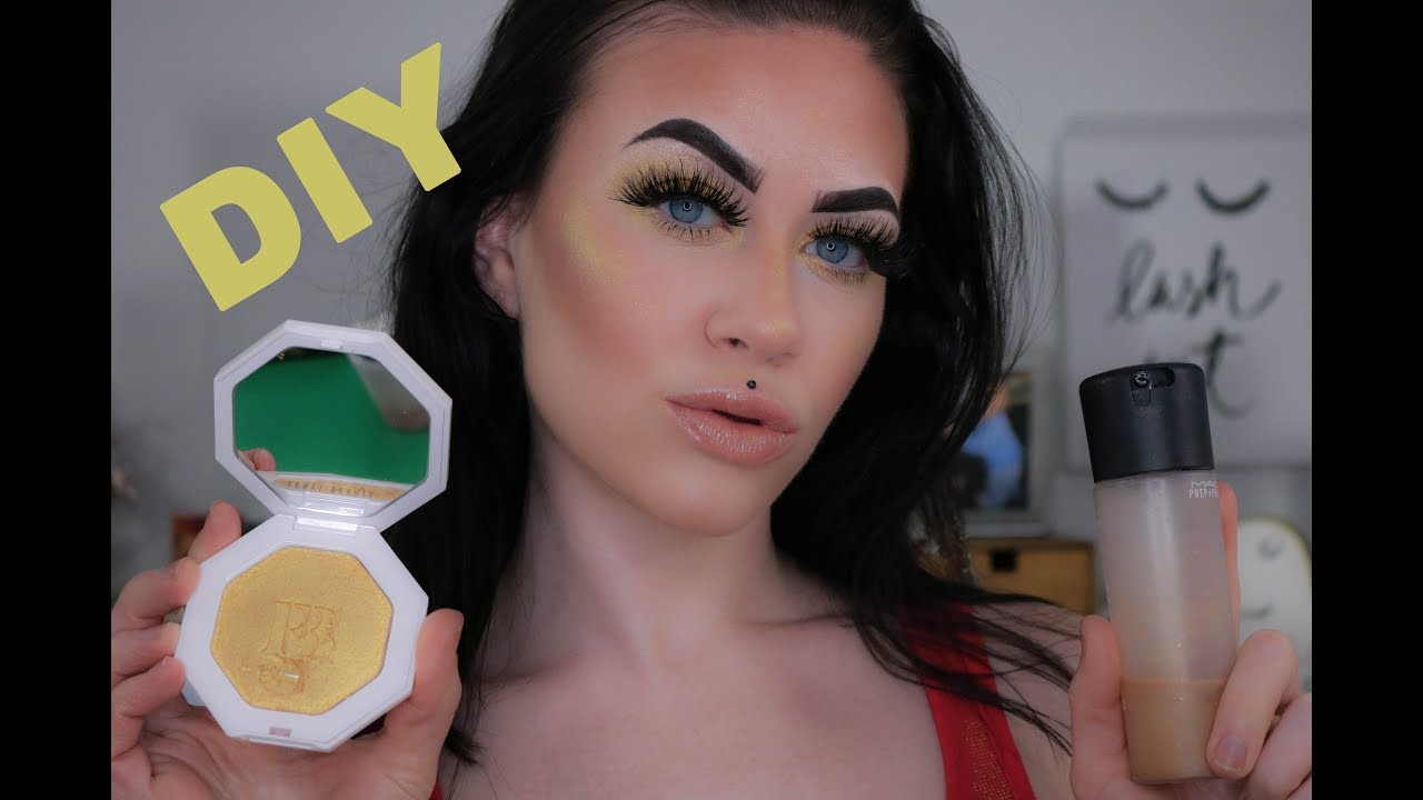 DIY MAC FIX PLUS & FENTY BEAUTY | MAC FIX + DIAMOND GLOW MIST