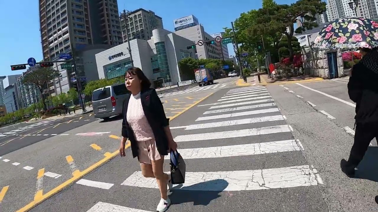 A Calm Walk Through Ansan, Korea | Local Life & City Views