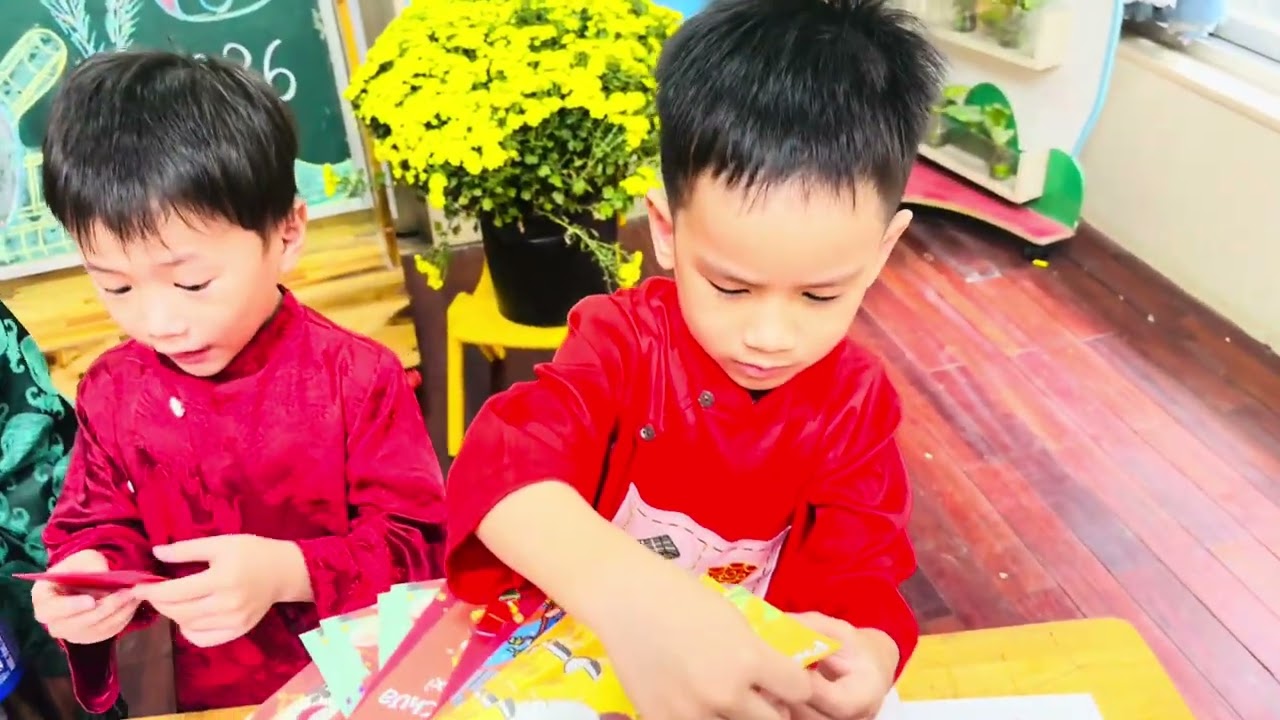 TẾT - LÁ 1 TRƯỜNG MN- TH VIỆT MỸ