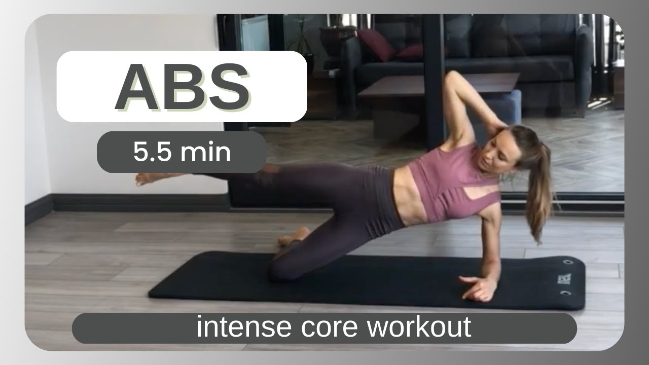5.5 Min Abs | Workout for a Strong Core