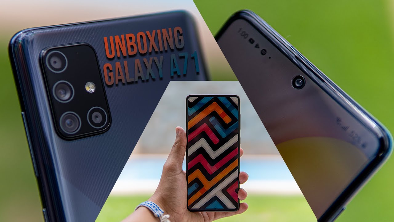 Samsung Galaxy A71 I  UNBOXING en ESPAÑOL