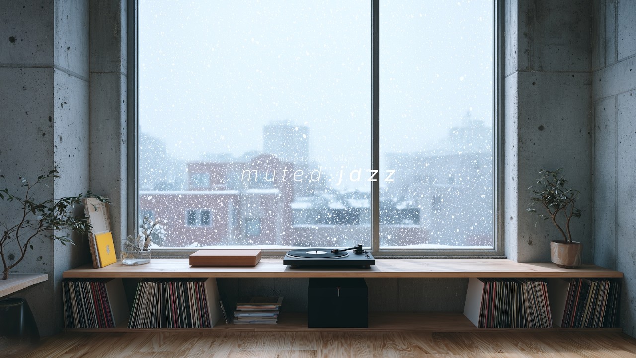 [playlist] the day stays muted | soft jazz for slow winter afternoons