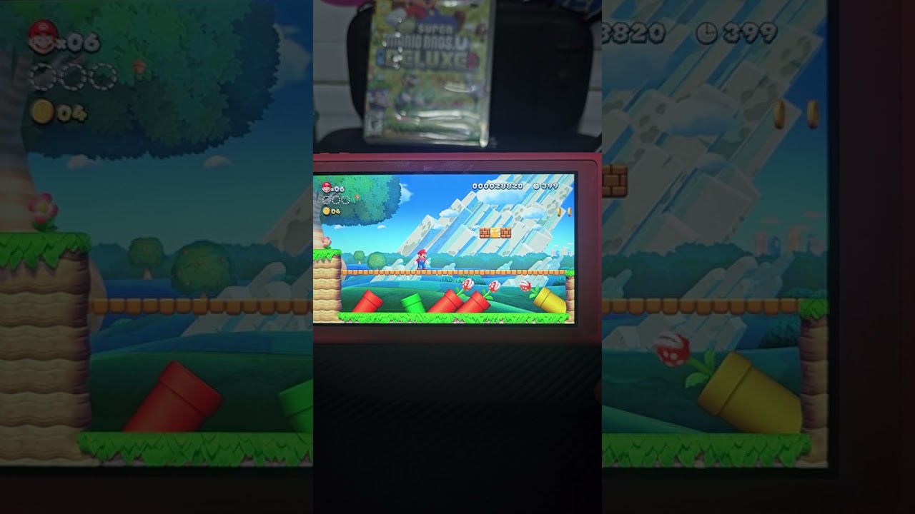 Review Super Mario Bros U. Deluxe para #nintendoswitch #gameplay #foryou #mario 