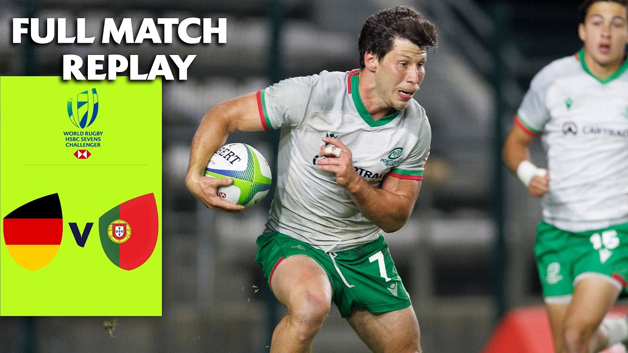 Portugal earn TOUGH Finals win 🏆 | Portugal v Germany | Cape Town HSBC SVNS 2025 | Full Match Replay