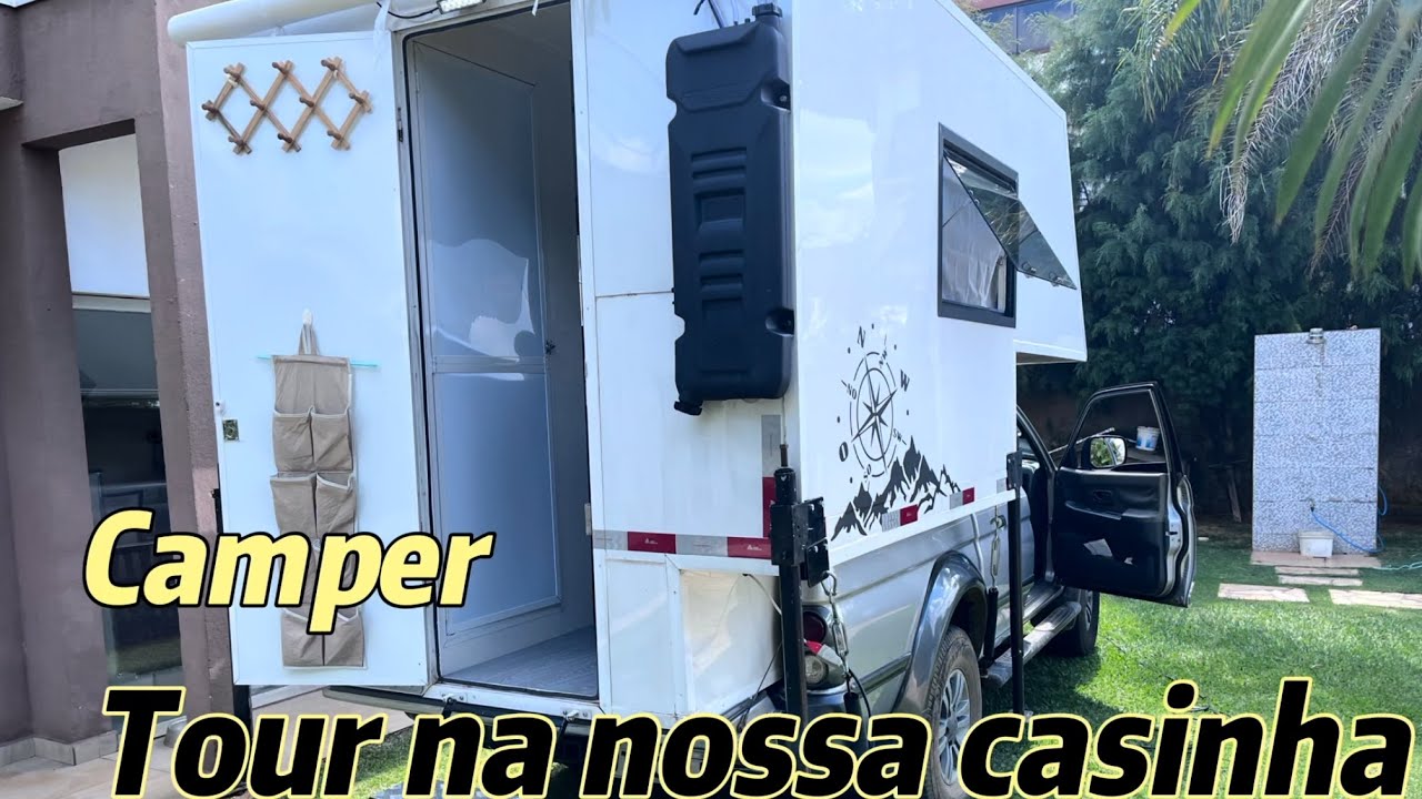 Tour pela Camper feita em casa