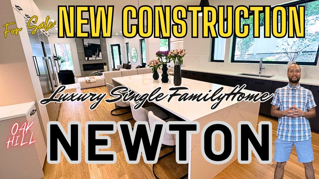 Newton, MA | Oak Hill | Luxury New Construction Home for Sale | 6 Beds | 7.5 Baths | 6,874 SF