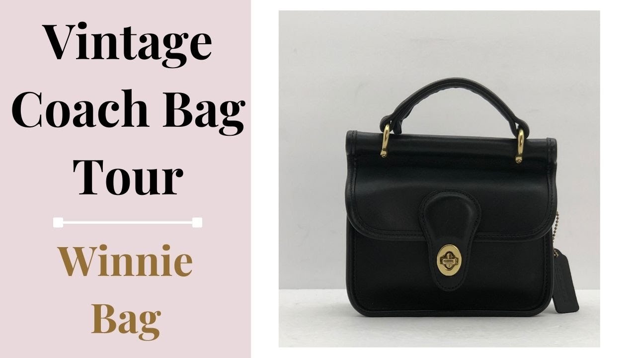 Vintage Coach Bag Tour: Winnie Bag