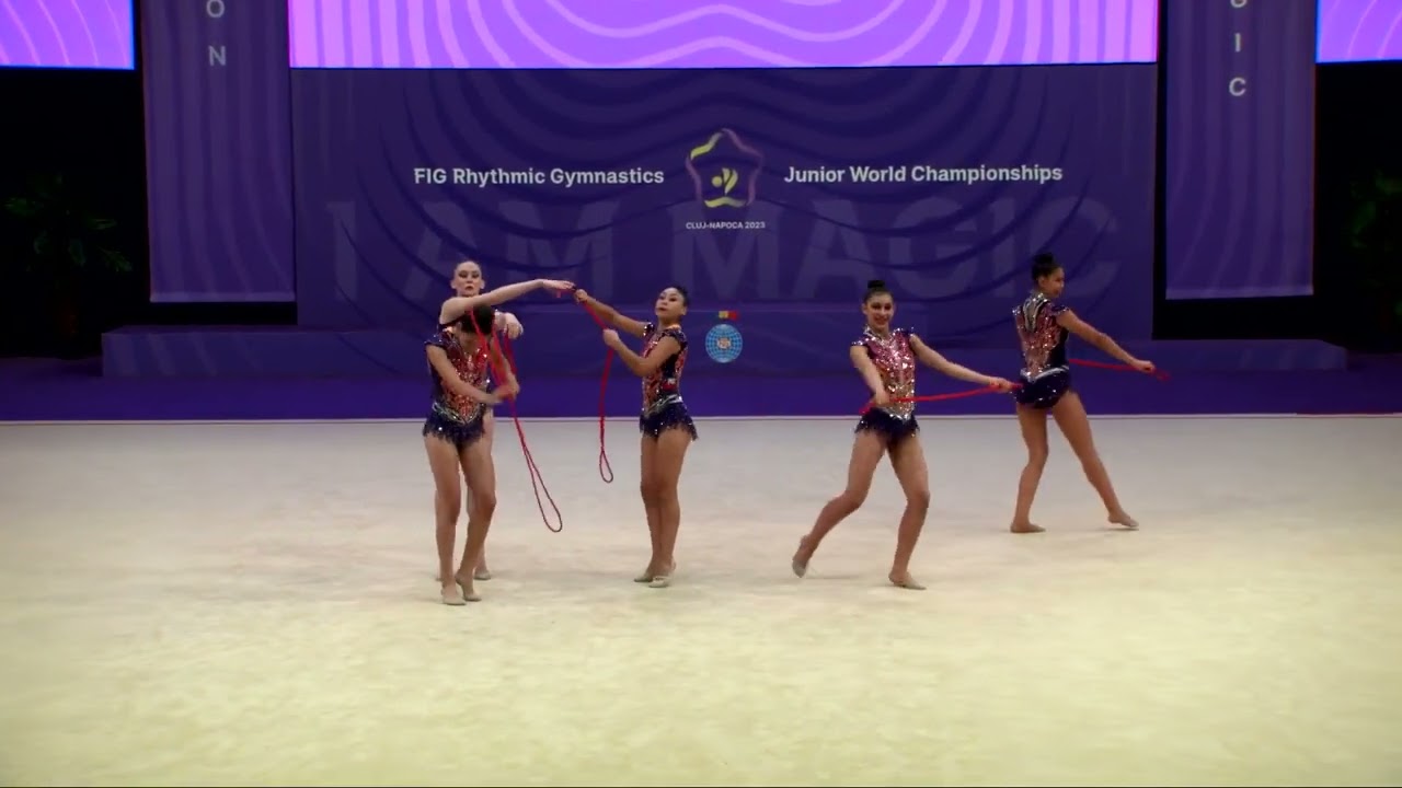 Chile (CHI) - 2023 Rhythmic Junior Worlds Qualifications 5RO Group
