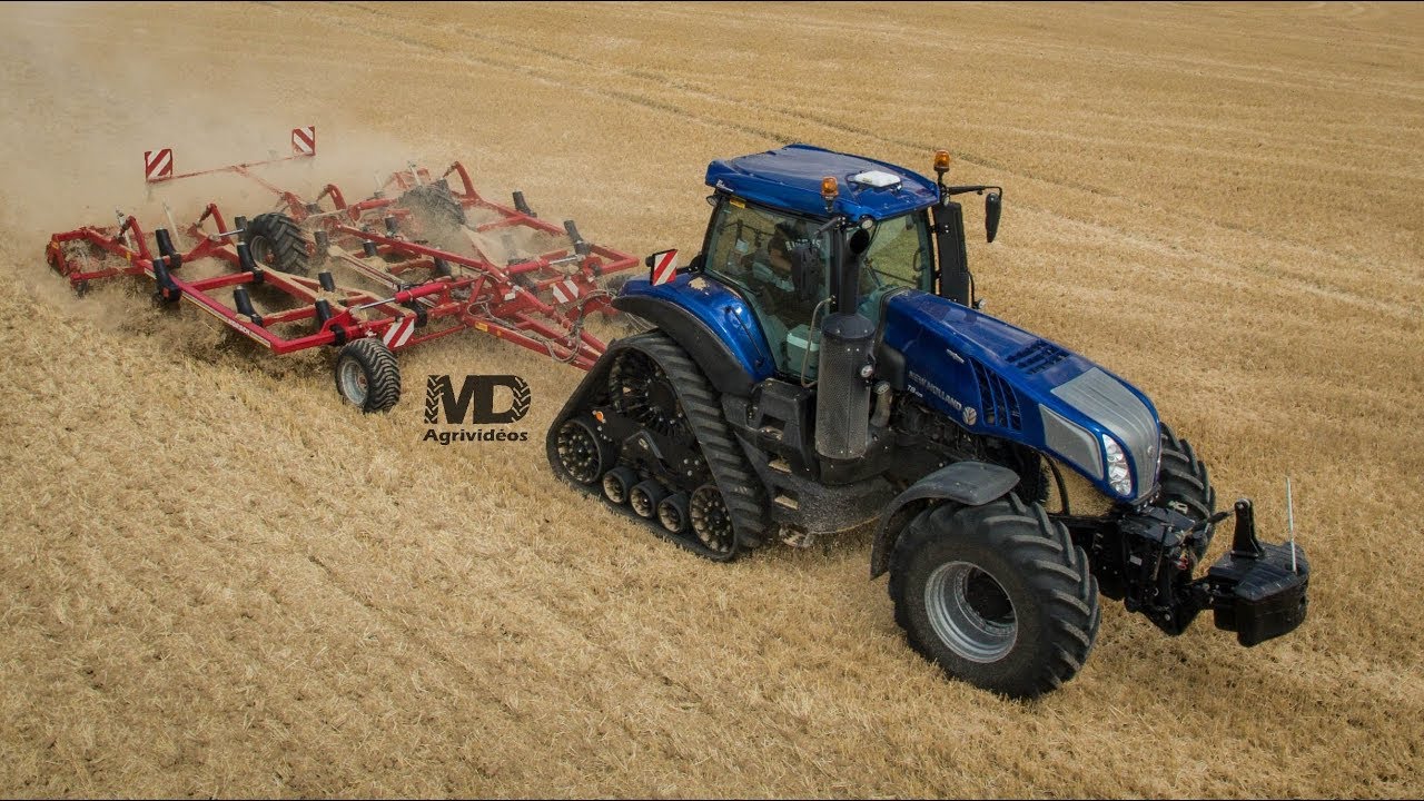New Holland T8.435 Smarttrax Blue Power | Horsch Terrano 6 FM