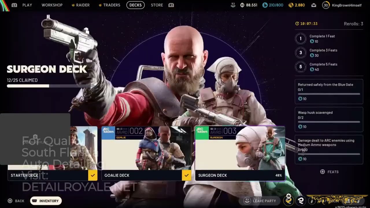 MARKETING MONDAY! ARC RAIDERS style (Streaming OFF META) EXPEDITION Day 7