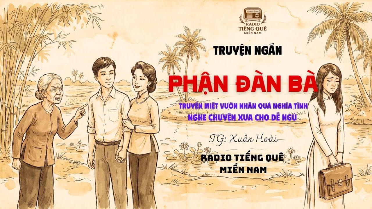 Phận Đàn Bà |  Truyện Nam Kỳ Xưa | Nghe Truyện Để Ngủ cùng Radio Tiếng Quê Miền Nam