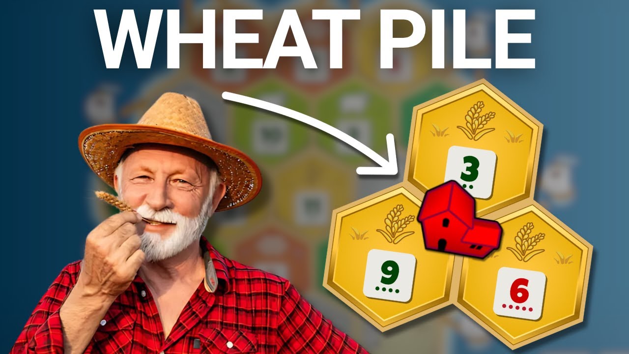 Catan Pro использует «хитрую» стратегию «кучи пшеницы» в рейтинговых играх
