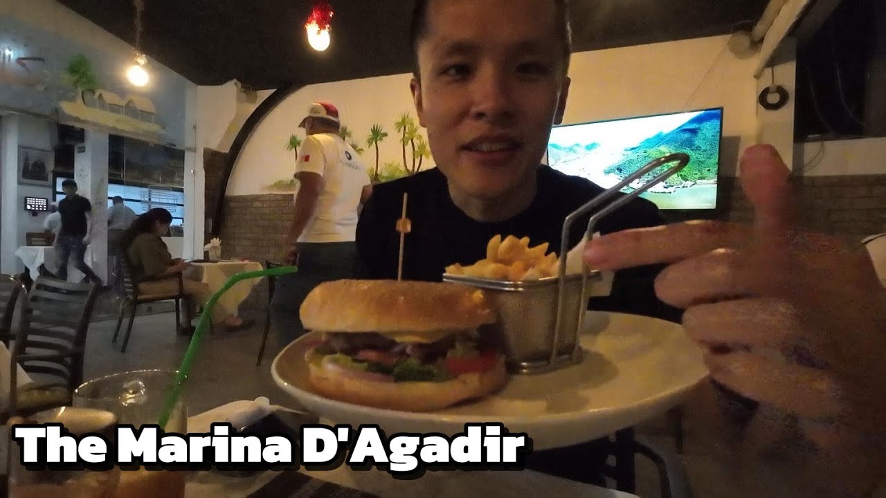 I Explored the Night Life in Morocco (Agadir Marina)