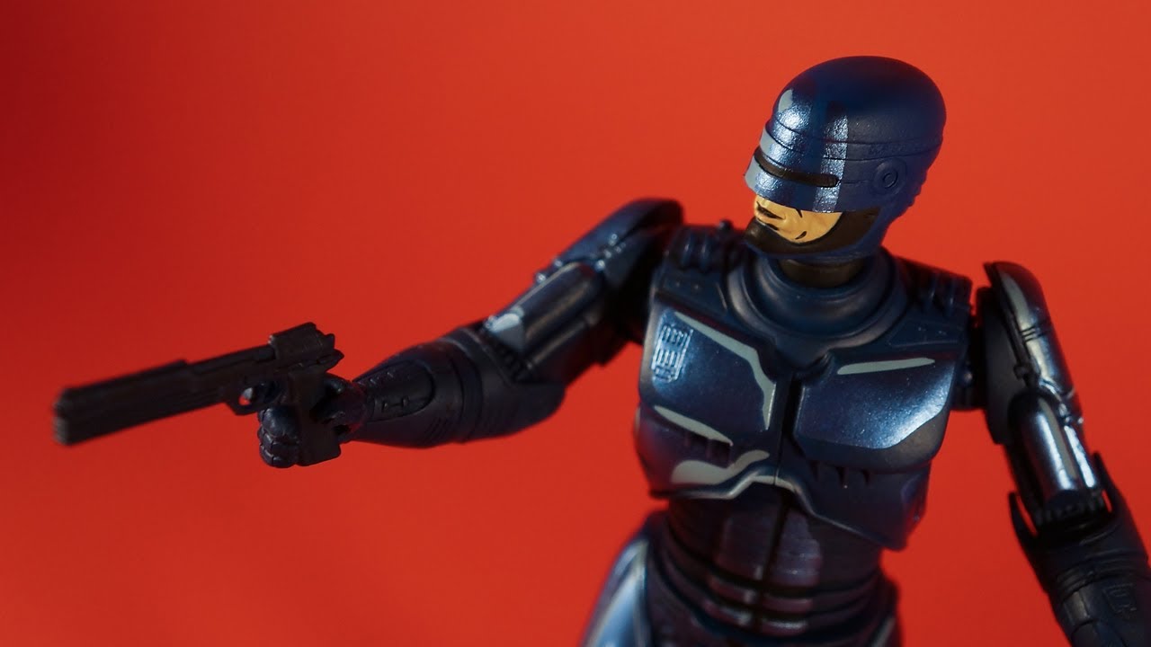 8-Bit Video Game Tribute RoboCop Action Figure Review NECA Toys OCP Robo Cop NES Classic Nintendo