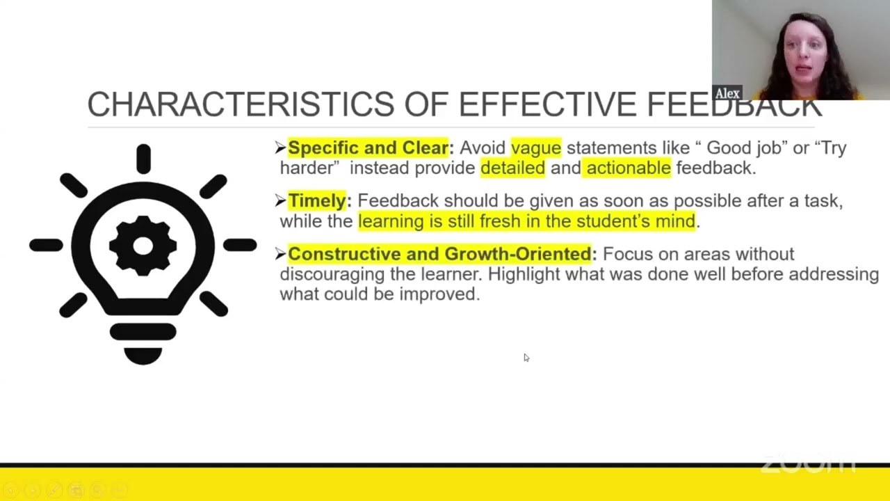 Effective Feedback - Teach2030 Workshop #teachers #teachingstrategies