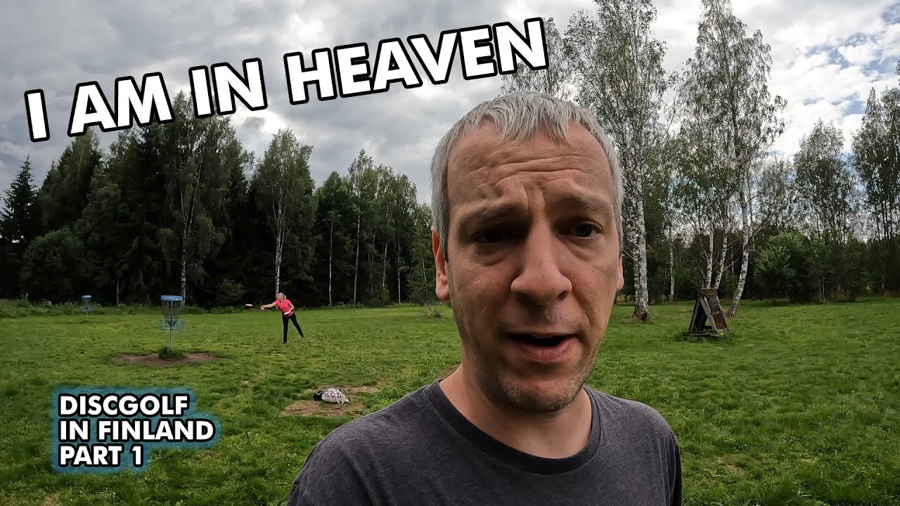 I AM IN HEAVEN! Finland Disc Golf Part 1! 🌲❤️