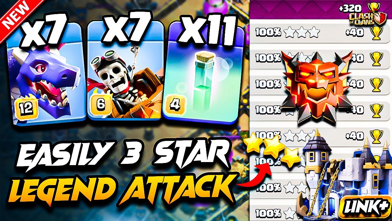 Best TH18 Attack Strategy With Dragon 2025 | TH18 DRAGON & DRAGON RIDER Attack With RC CHARGE COC