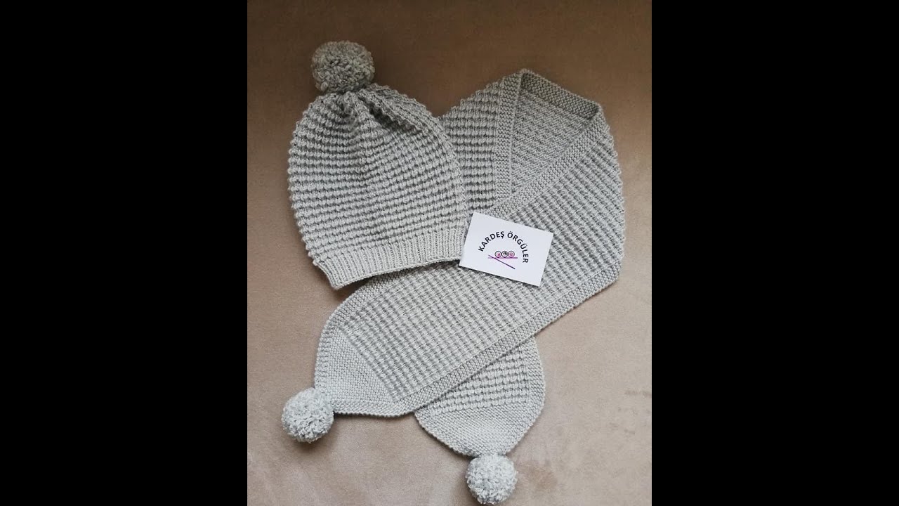 UCU DİLİMLİ KOLAY BEBEK ATKISI/FARE DİŞİ ATKI YAPIMI