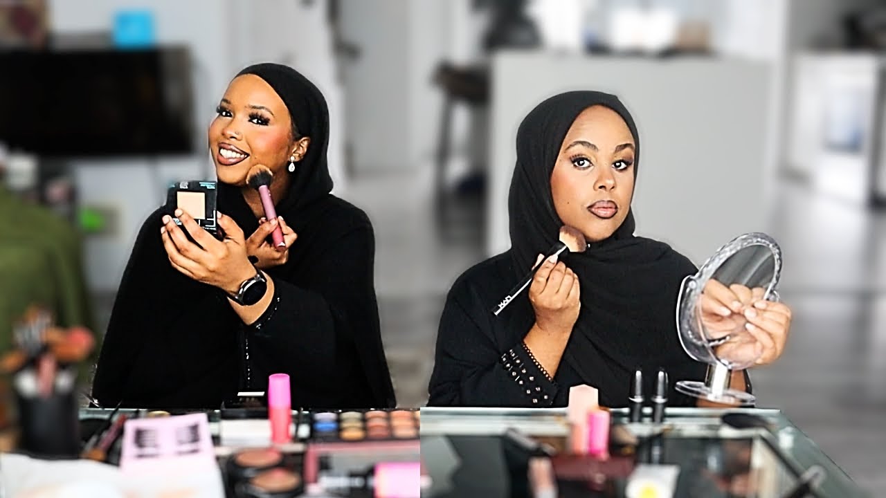 EID MAKEUP TUTORIAL WITH RAHIMA | Make-up Qurxoon Oo Eid Ah! Naz Ahmed