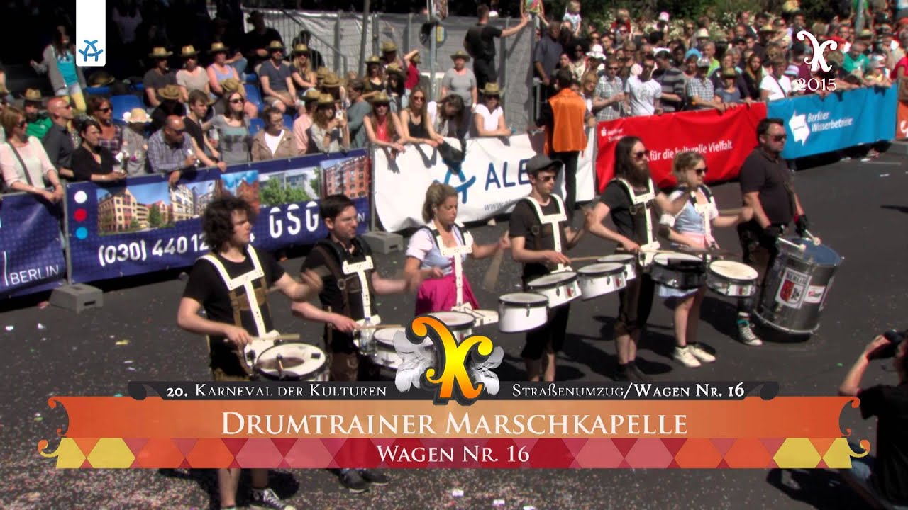 Drumtrainer Marschkapelle KdK Berlin 2015