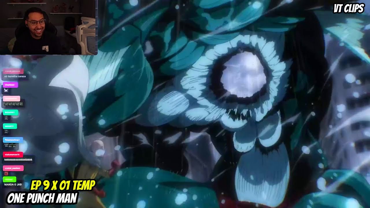 BRKK - SAITAMA DERROTA O REI DO MAR | One Punch Man Ep 9 ( React )