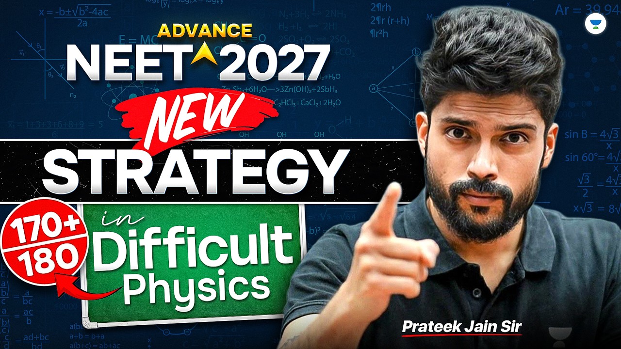 Master Physics in 10 Months | Complete NEET 2027 Roadmap | Prateek Jain