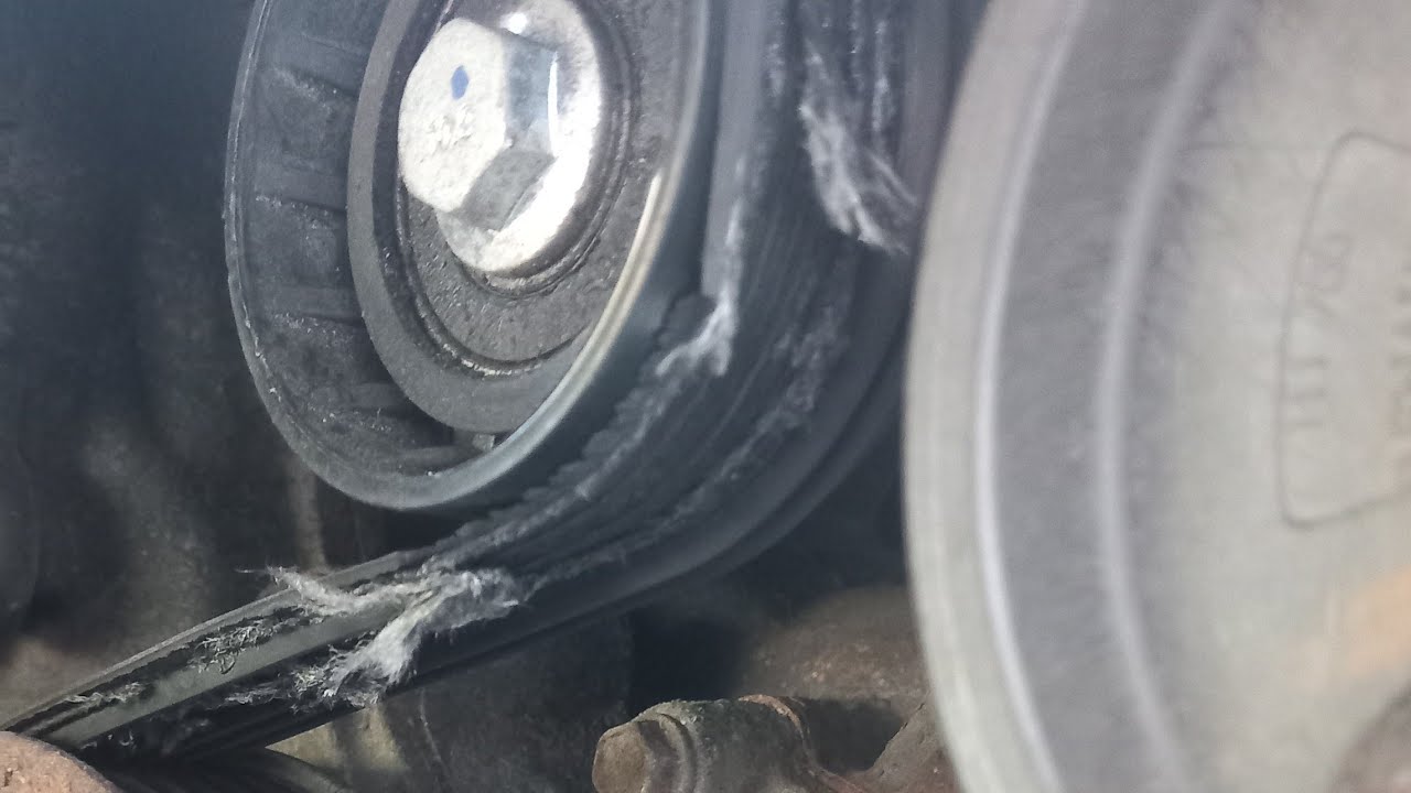 Aux belt change Vauxhall Movano