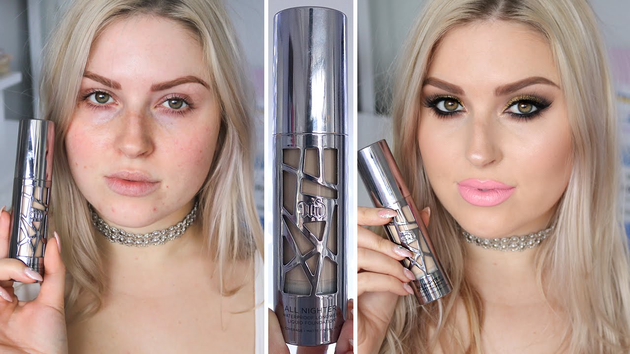 First Impression Review ♡ Urban Decay All Nighter Liquid Foundation
