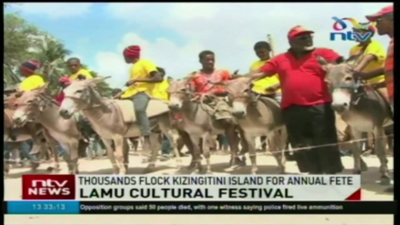 Thousands flock Kizingiti Island for annual Lamu cultural festival