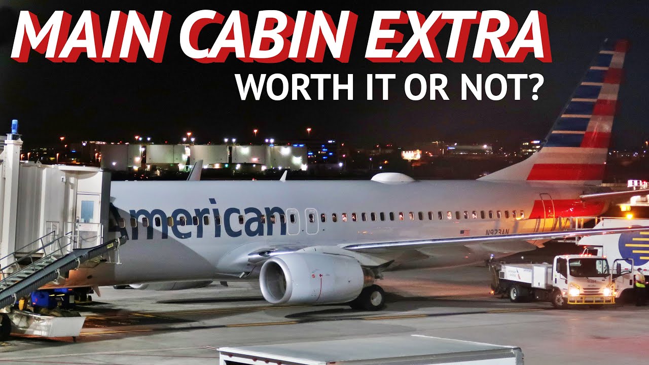 American B737-800 Main Cabin Extra | Стоит ли обновляться?
