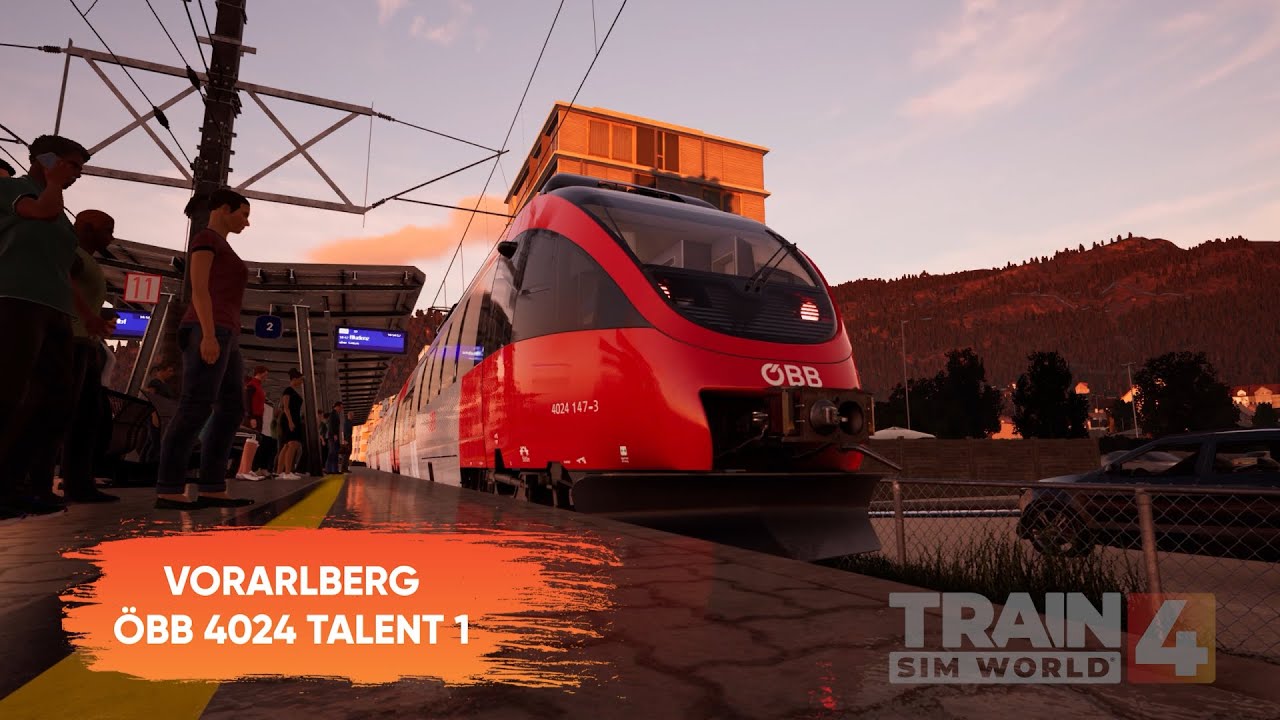 Train Sim World 4: &Ouml;BB 4024 Talent 1 EMU Showcase