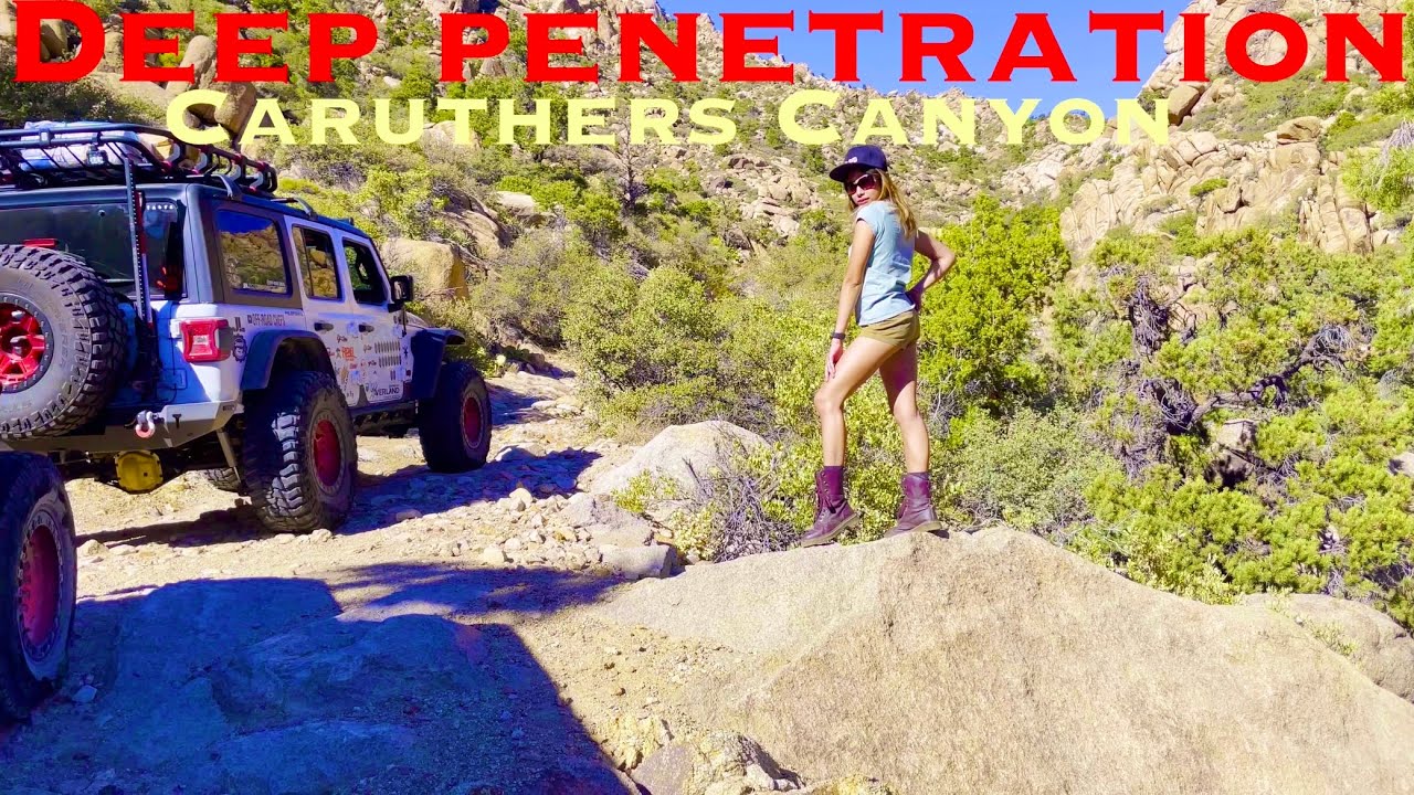 Caruthers Canyon Mojave Road Offroad Camping Camping in 4K UltraHD