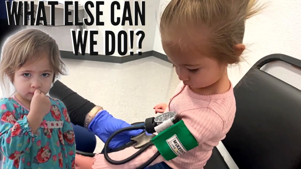 WE DON'T KNOW WHAT ELSE TO DO / SHE'S PULLING ALL HER HAIR OUT / BACK TO THE DOCTOR WE GO