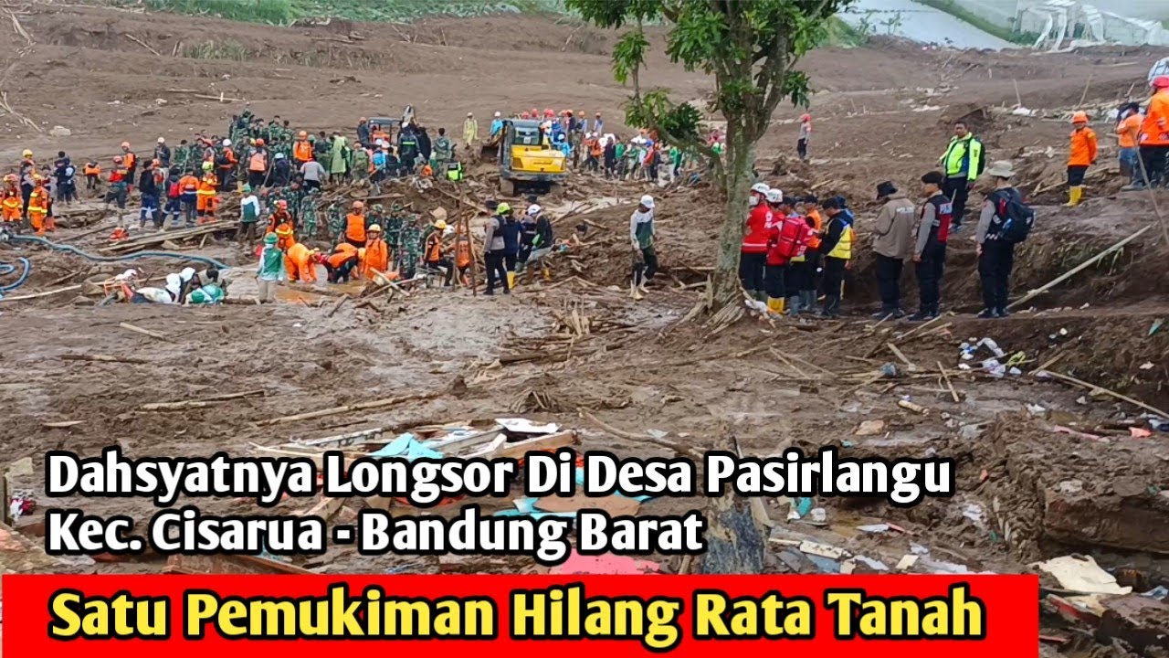 INNA LILLAHI❗❗Dahsyatnya Longsor  Menenggelamkan Pemukiman Warga | Puluhan Jenazah Terkubur Lumpur