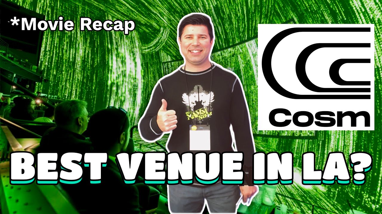 Inside COSM Los Angeles | Watching The Matrix in 8K Immersive Dome