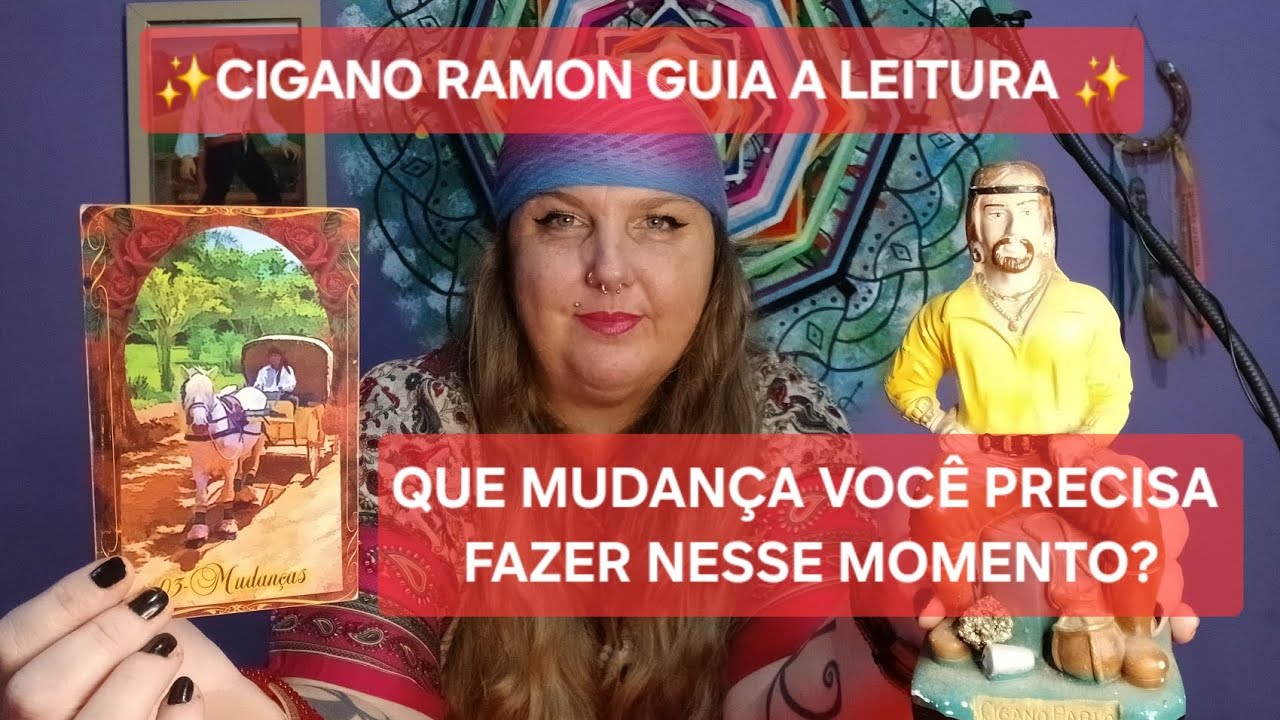 ⚓️🛤ALGO PRECISA MUDAR❗️ CIGANO VAI TE ORIENTAR E AJUDAR... 3 OPÇÕES- ESCOLHA