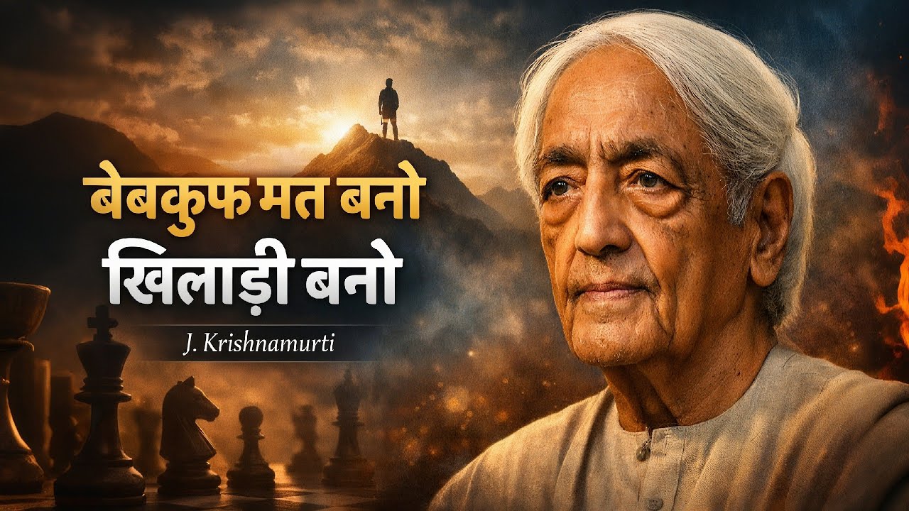 The Brutal Truth About Being Used by Others | Jiddu Krishnamurti Life Changing Teachings