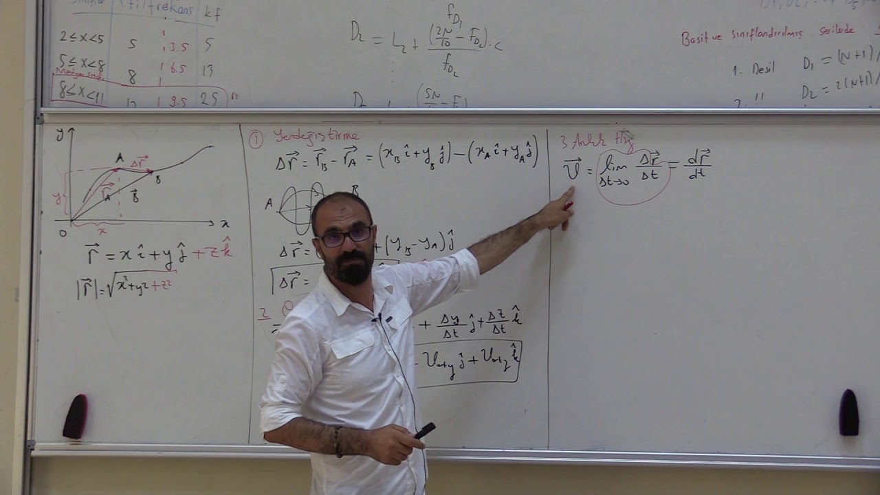 Temel Fizik 1 (Ders 5): İki boyutlu hareket