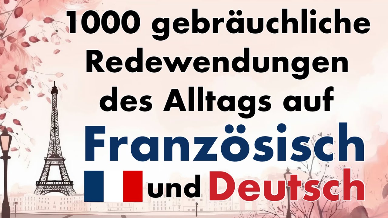 Franz&ouml;sisch: 1000 gebr&auml;uchliche Redewendungen des Alltags lernen - f&uuml;r Anf&auml;nger